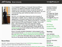 Tablet Screenshot of jeffhuang.com